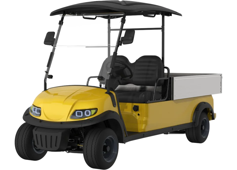 Hauler Compact HC20 electric vehicle, front three-quarter view