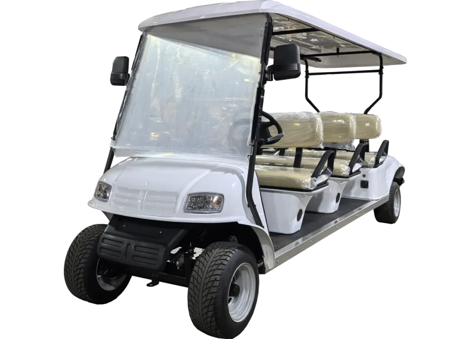 Heritage D HD60 electric vehicle, front three-quarter view