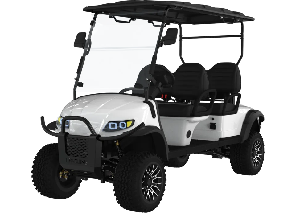 Trailblazer T40 electric vehicle, front three-quarter view