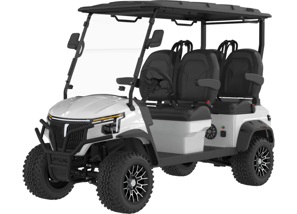 Trailblazer GT TG45 electric vehicle, front three-quarter view