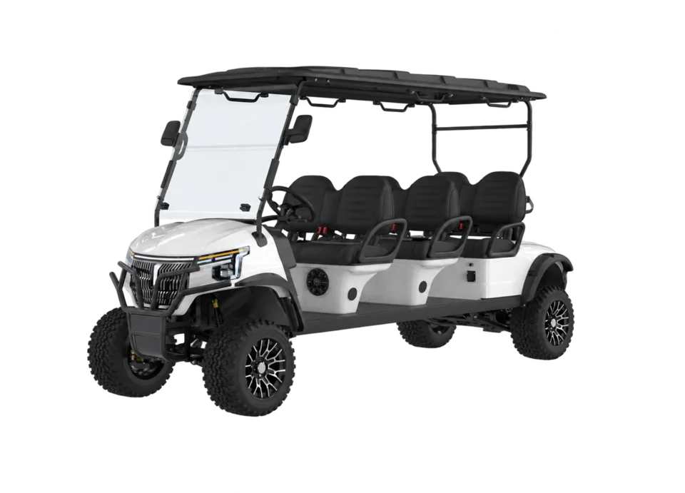 Trailblazer GT TG60 electric vehicle, front three-quarter view