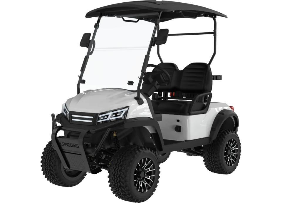 Trailblazer S TS20 electric vehicle, front three-quarter view